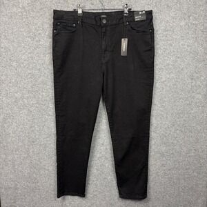 Express Mens Athletic Slim Hyper Stretch Jeans Black Wash 36x30 MEX404MM2 NWT